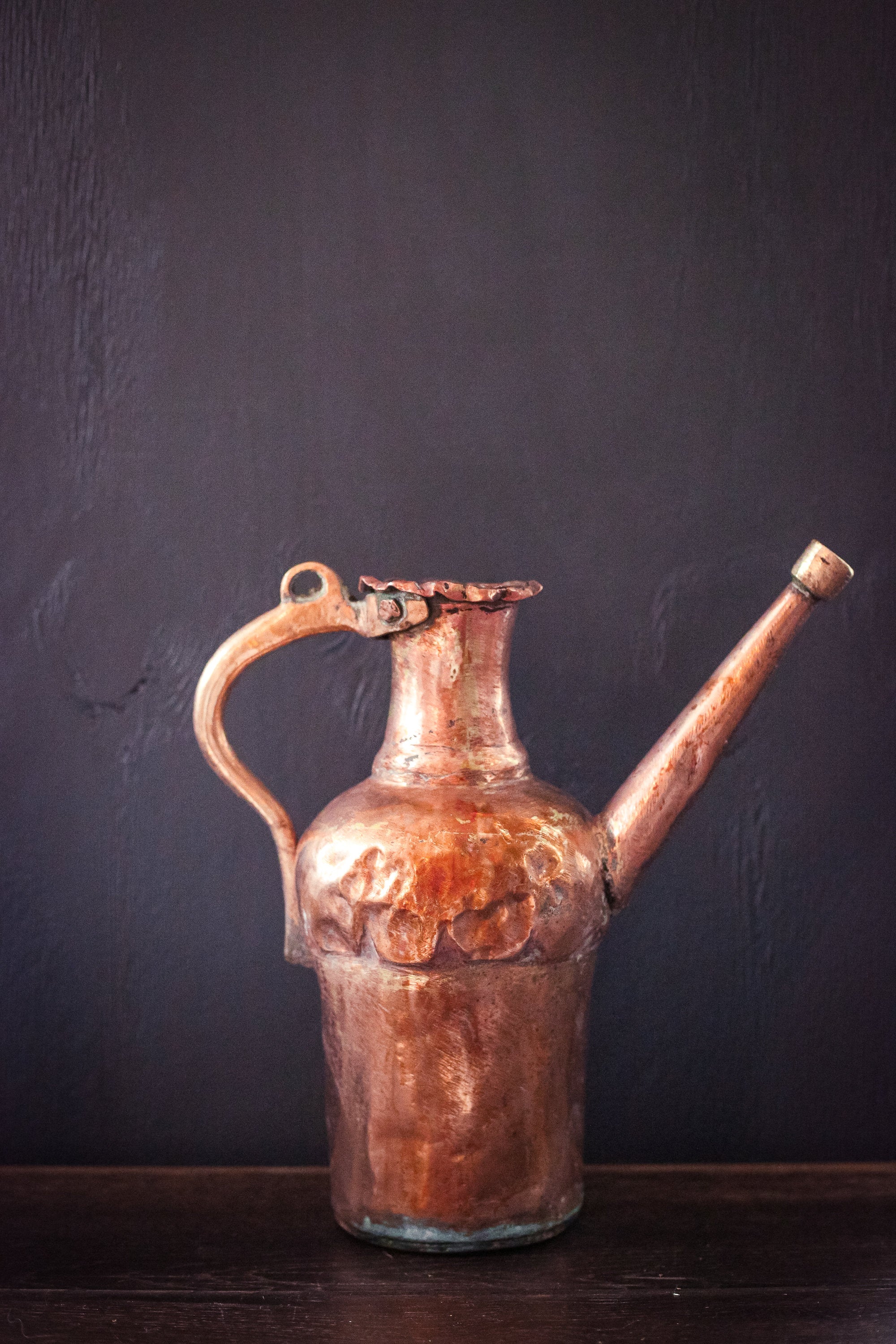 Tall hotsell Copper Brass Pitcher