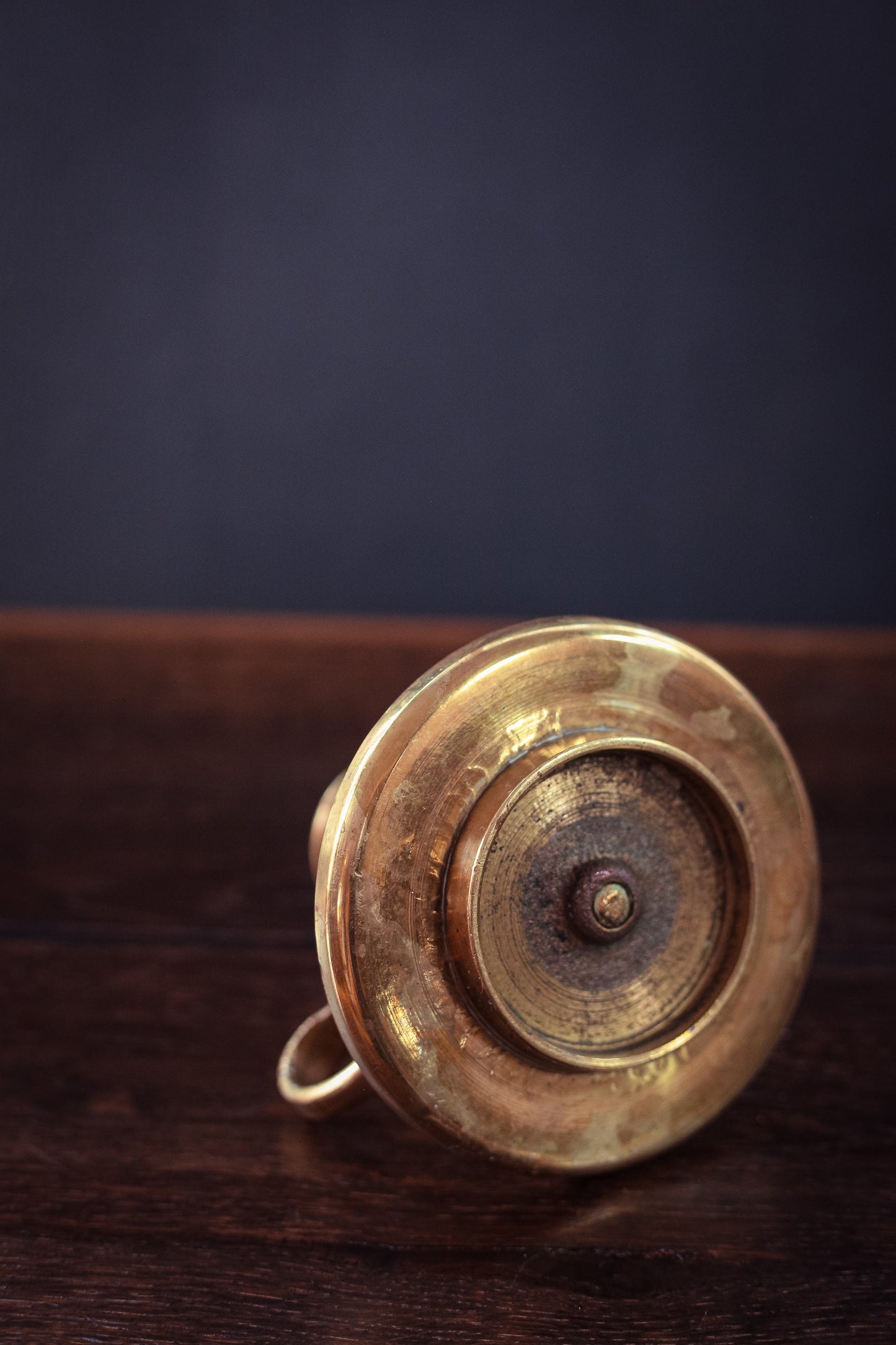 Brass Dragon Shaped Candle Holder - Vintage Brass Chamber Candle