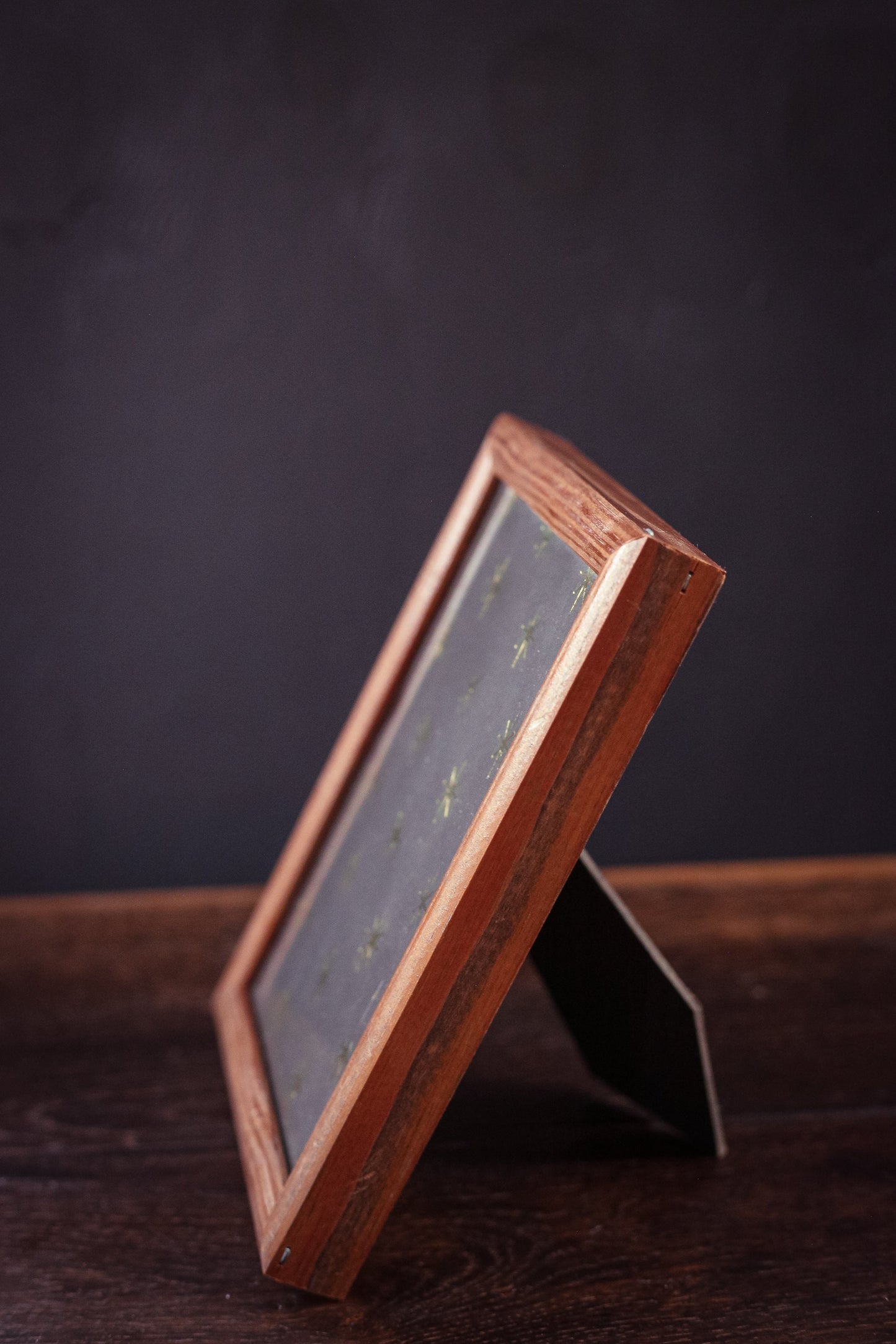 Minimal Wooden Photo Frame - Vintage Rustic Wood Picture Frame