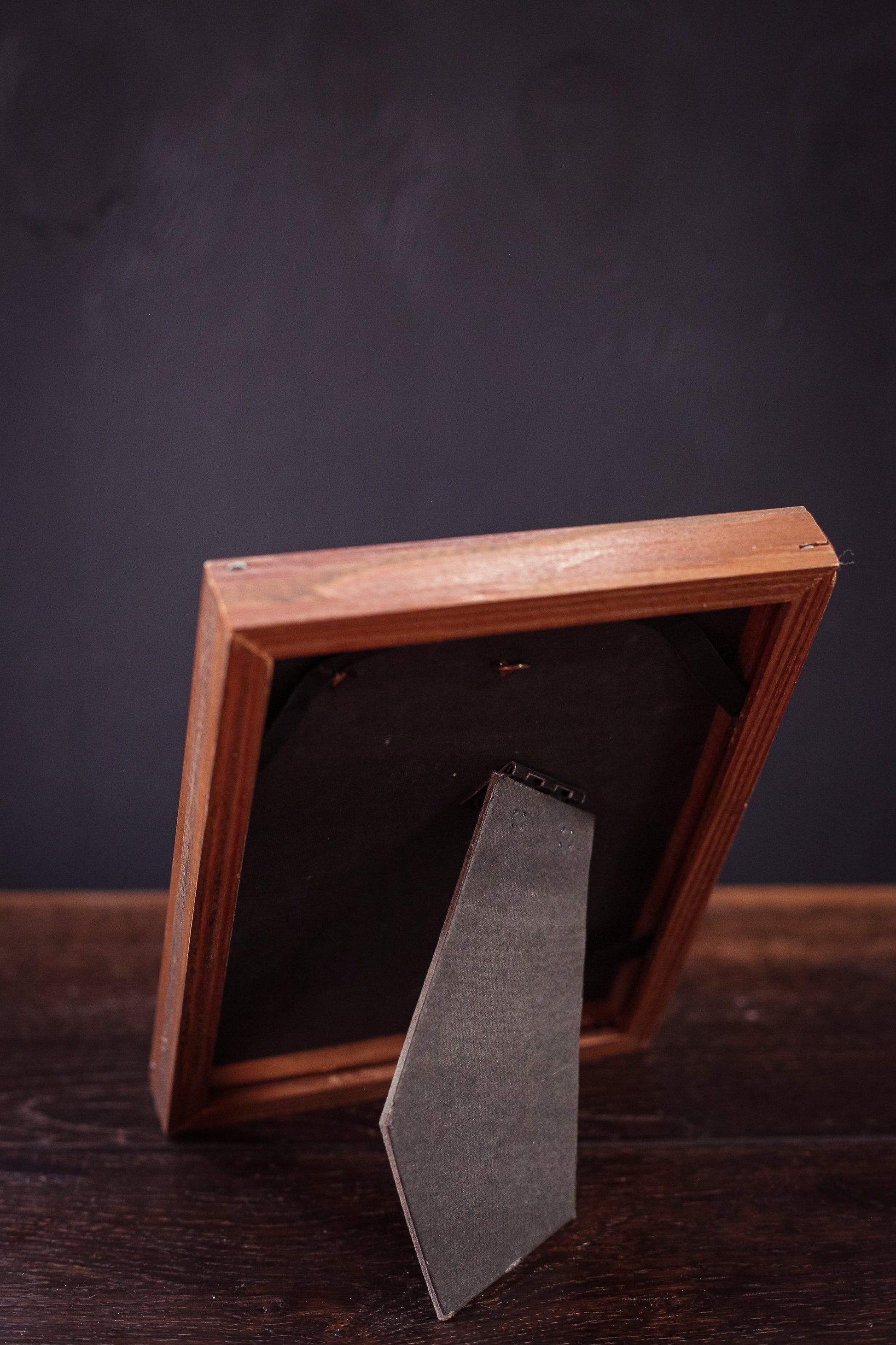 Minimal Wooden Photo Frame - Vintage Rustic Wood Picture Frame