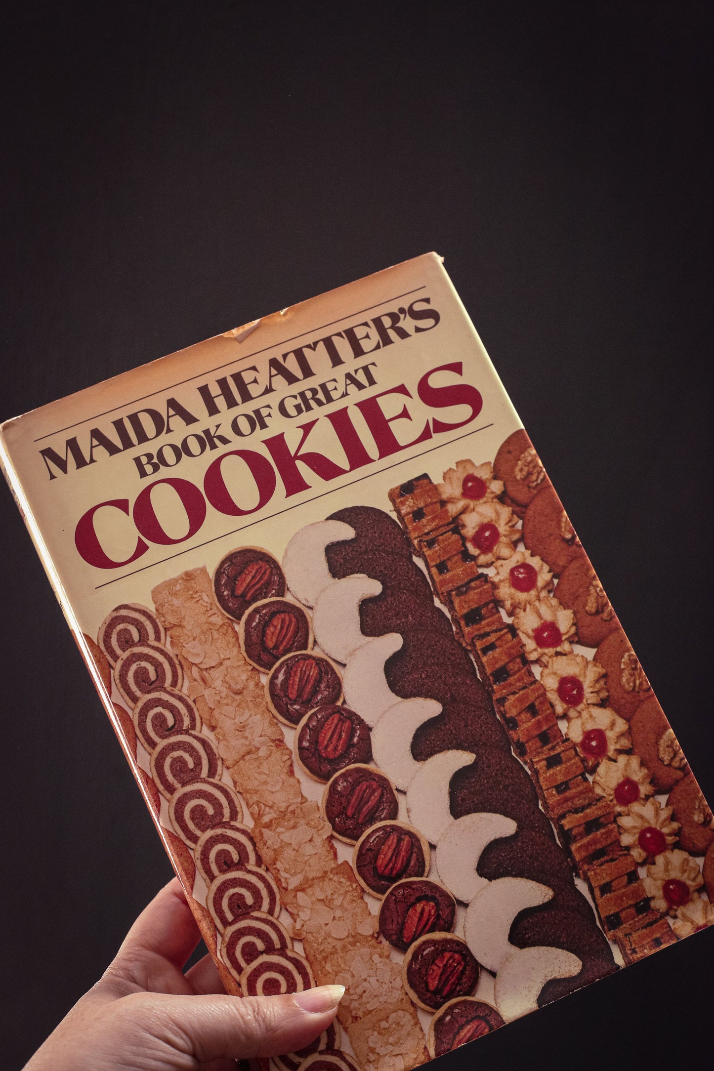 Maida Heatter's Book of Great Cookies - Vintage Hardcover Baking Book