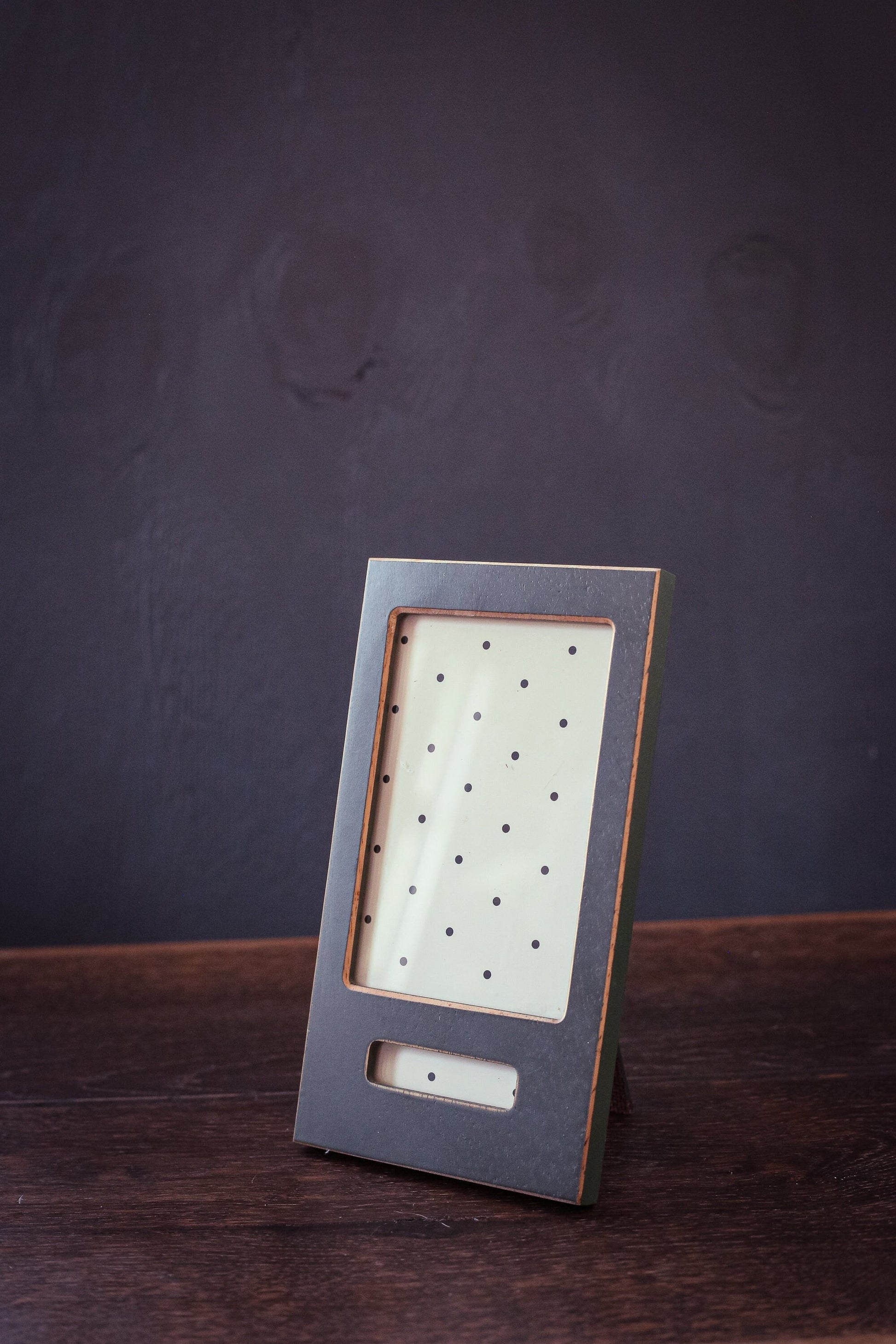 Green Wood Picture Frame - Vintage Umbra Photo Frame