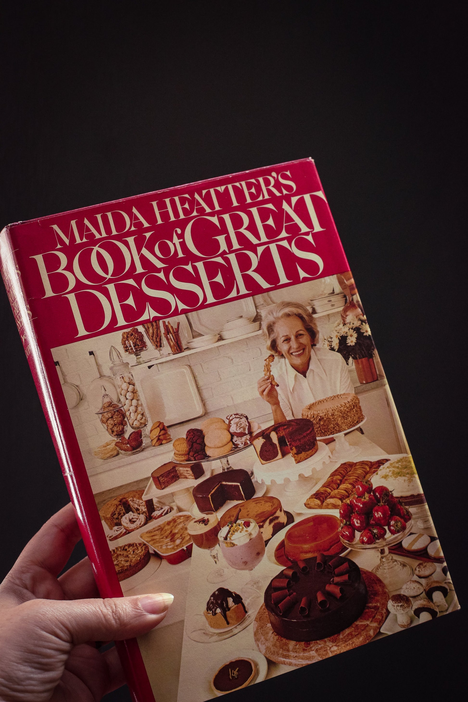 Maida Heatter's Book of Great Desserts - Vintage Hardcover Baking Book