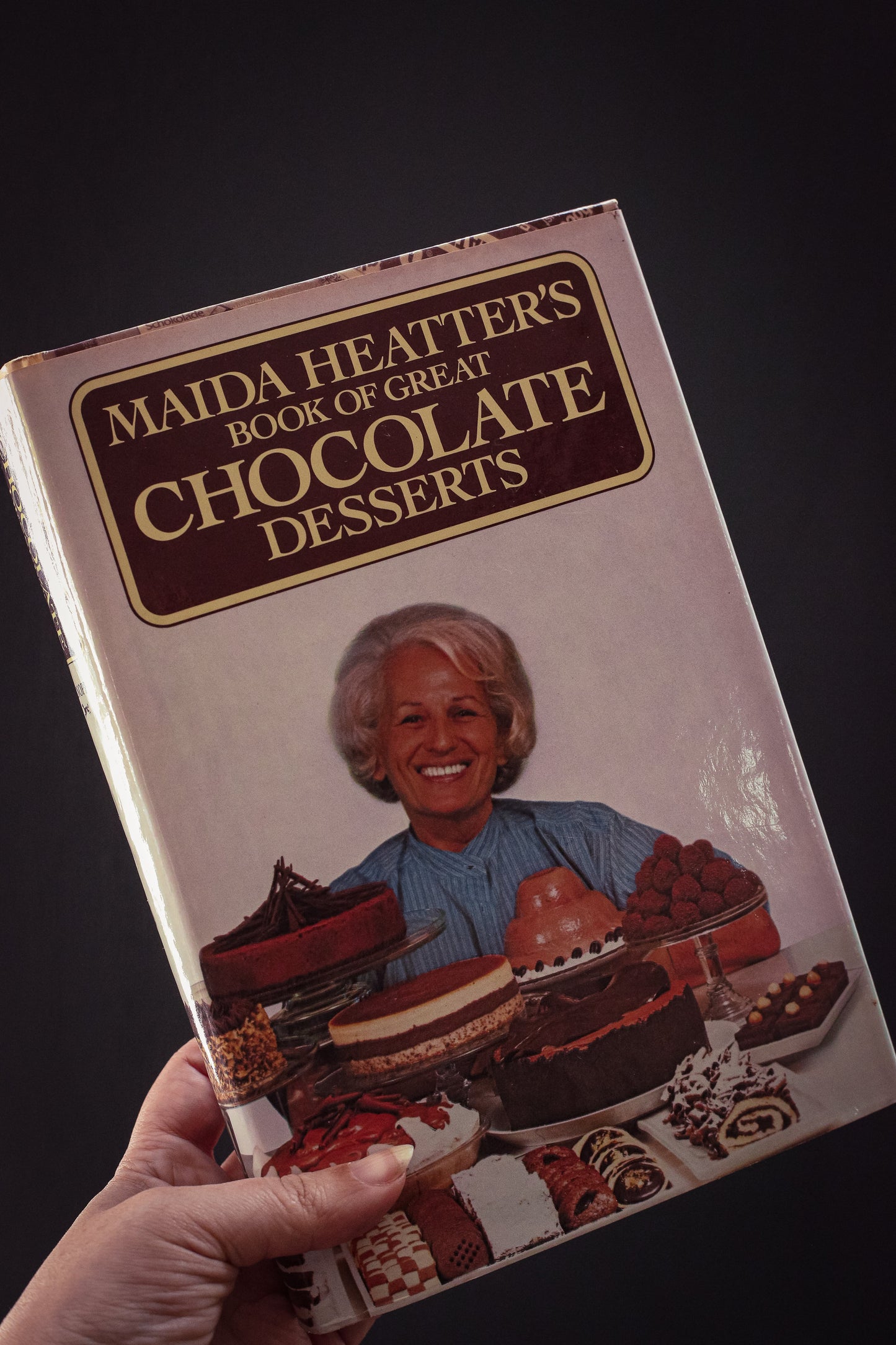 Maida Heatter's Book of Great Chocolate Desserts - Vintage Hardcover Baking Book
