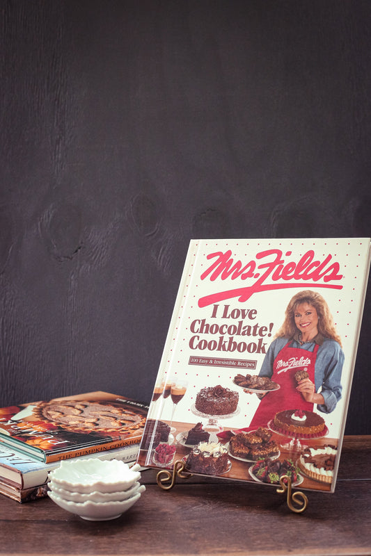 Ms. Fields I love Chocolate Cookbook - Vintage Hardcover Cookbook