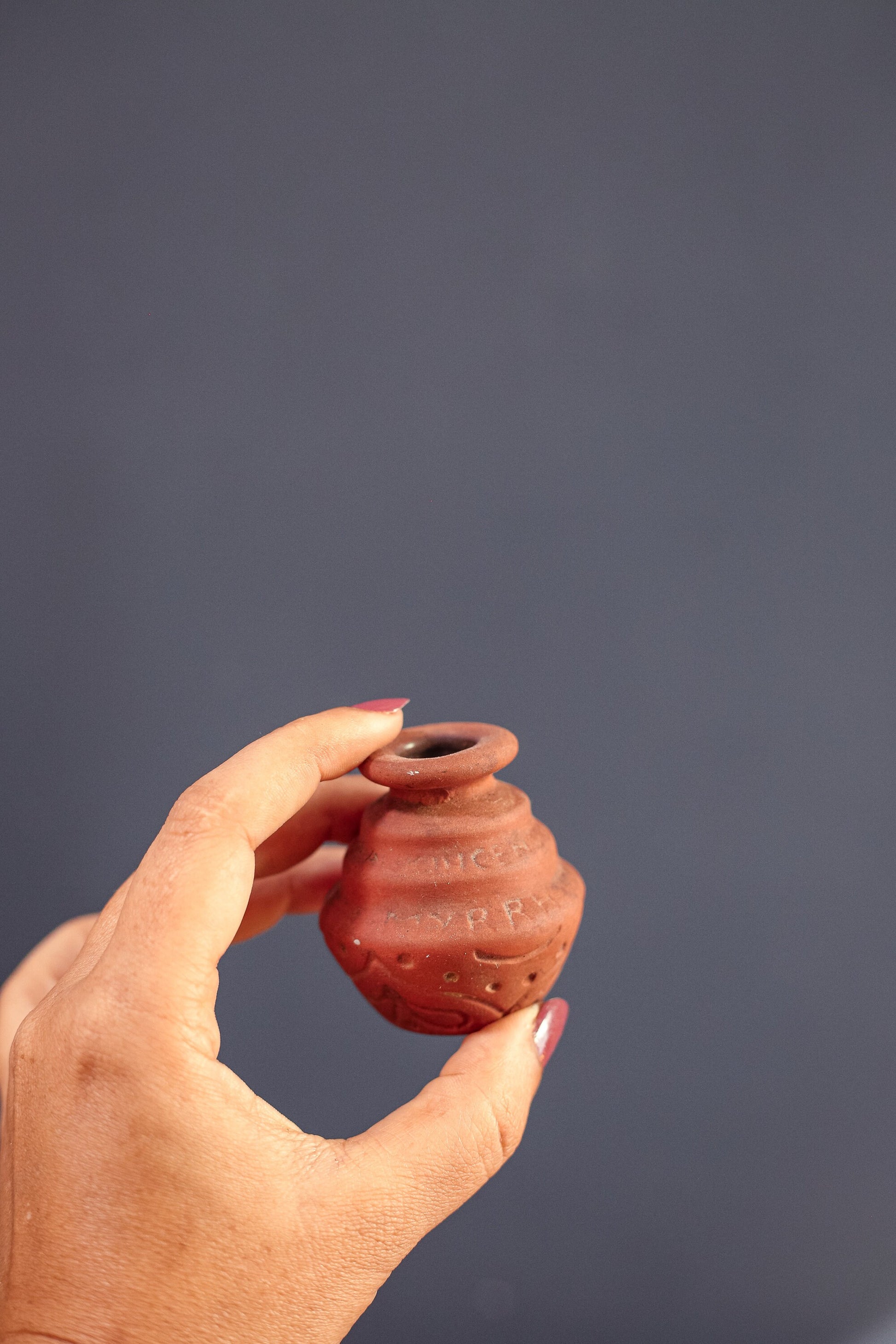 Mexican Pottery Miniatures - Assorted Incense Figures & Cups Turtle