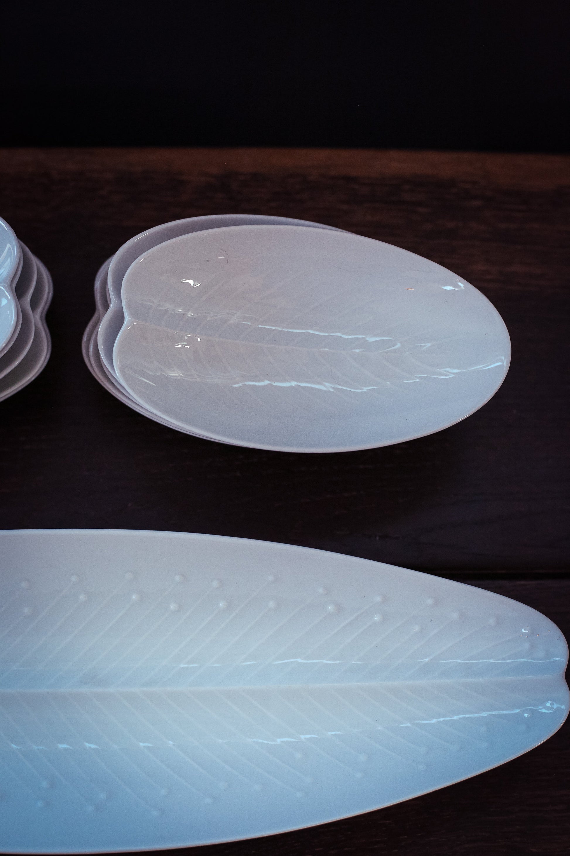 Tapio Wirkkala by Rosenthal German Porcelain set includes Platter and 10 plates - Vintage Set of Rosenthal Tapio Wirkkala Serving Pieces