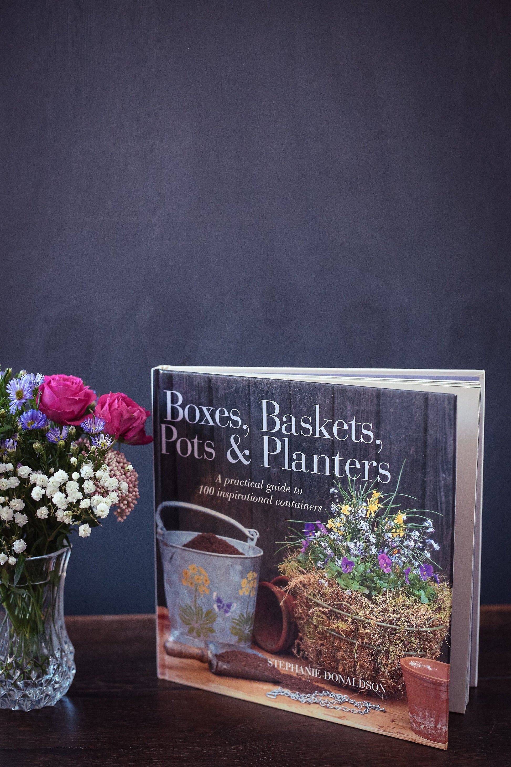 Boxes, Baskets, Pots & Planters by Stephanie Donaldson - Vintage Book Ships Media Mail