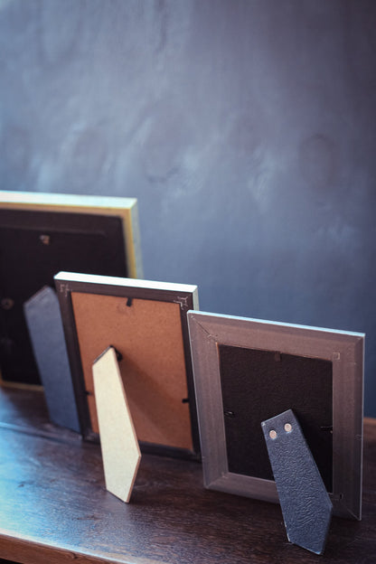 Trio of Silver Toned Photo Frames