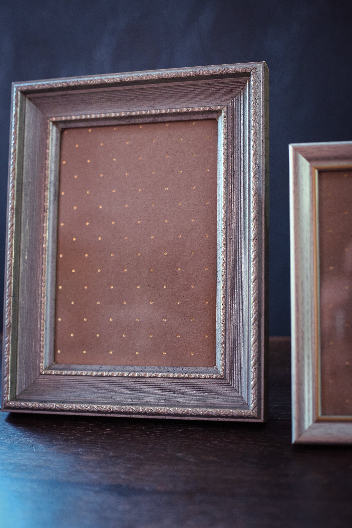 Trio of Silver Toned Photo Frames